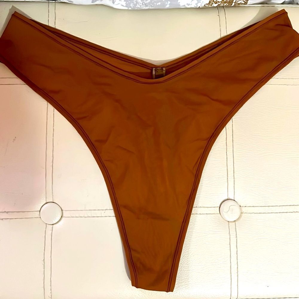 Skims PLUS Copper Thong Panty Sz 3X